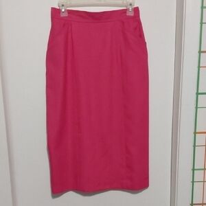 80's Vintage Womens Pencil Skirt